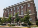 The U.S. District Courthouse building in Medford, July 8, 2024.