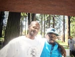 Wayne Thompson (left) grew up in Northeast Portland and attended Grant High School.