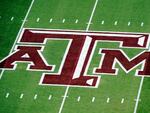 Texas A&M University announced Friday, July 21, 2023, that its school president has resigned after a Black journalist's celebrated hiring at one of the nation's largest campuses unraveled over pushback of her diversity and inclusion work. Here, the Texas A&M logo on Kyle Field is seen before an NCAA college football game against Florida, in College Station, Texas, Sept. 8, 2012.