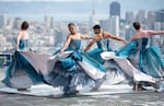 Sean Dorsey and his dance company perform for the filming of KQED's If Cities Could Dance on Twin Peaks in San Francisco on May 12, 2022. Full story here.