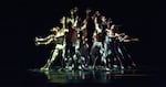 In this undated photo provided by the Eugene Ballet, company dancers are pictured on stage.