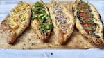 Turkish pide is just one more example of how truly everything (but especially summer vegetables) tastes better in a bread-canoe.