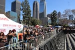 Atmosphere at the 4th Annual Black On The Block Juneteenth Festival on June 15, 2025, in Los Angeles.