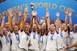 The USA celebrates victory at the 2019 FIFA Women's World Cup in France. Will they repeat their success for a third time?