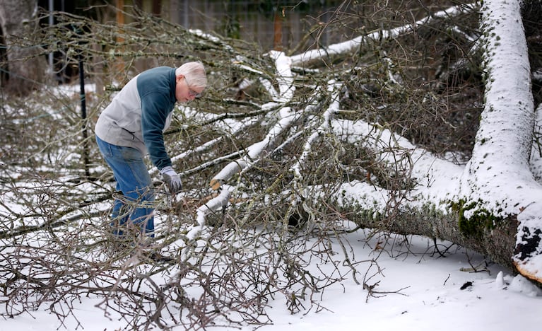 Storm Betty leaves tens of thousands without power as winds and