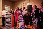 Loretta Smith greets supporters on Election Night, Tuesday, Nov. 6, 2018 in Portland, Oregon.