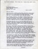 A 1968 letter from School teacher, Harriet Glickman to "Peanuts" creator, Charles Schulz urging him to add a Black character to the comic strip