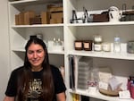 Angelica Popoca, from Waxahachie, Texas, says she felt pressure after she got married to assume traditional roles for Hispanic women.