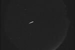 This photo provided by NASA shows the Orionid meteors on Oct. 13, 2015.