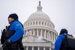 Lawmakers met in a joint session of Congress to certify the 2024 election as Washington, DC was blanketed by a major snow storm. Capitol Hill was under increased security as Congress met to certify the first presidential election since the 2021 riot where supporters of Donald Trump, now the president-elect, stormed the Capitol to disrupt the certification.