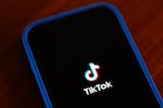 The TikTok app logo is shown on an iPhone on Friday, Jan. 17 in Houston.