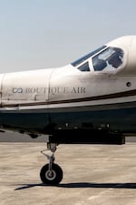 For the Boutique Air flight between Pendleton and Portland, passengers are weighed before boarding the eight-seater plane. The pilots help load and unload bags. And there’s no Transportation Security Administration checkpoint. “We like to say your boots and belt stay right where they belong,” said Dan Bandel, manager of Eastern Oregon Regional Airport. The plane as seen on September 2, 2025.