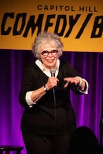 Portland comedian Susan Rice, shown here in an undated provided photo, has been performing across the country since the 1980s. The 73-year-old comedian released her first special, "Silver Alert," in May 2025.