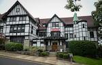 The Chi Phi fraternity house at Cornell University in Ithaca, N.Y., Monday, Sept. 28, 2026.