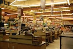 Inside a New Seasons Market grocery store in Portland. 