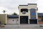 The offices of Resource Center Matamoros. The nonprofit works with asylum-seekers at the U.S.-Mexico border.
