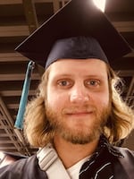 Lane Martin at his Portland Community College Graduation.