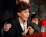 In early January of 2001, Linda Chavez held a press conference to announce she was withdrawing from the nomination process for then-President-elect George W. Bush's secretary of Labor.