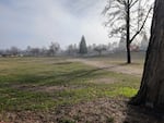 The future site of the older adult living facility on the SOU campus, Dec. 22, 2025.