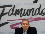 Venezuelan opposition presidential candidate Edmundo González attends a meeting with women from different sectors of society, in Caracas, Venezuela, Tuesday, June 11, 2024.