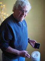 Glenn Hill has lived in the Rogue Valley for decades. The "Think Out Loud" team visited him at his Phoenix home in April to talk about living with asthma and smoke.