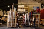 Props and sets are available to rent at EcoSet in Los Angeles. It's a resource for the creative industry that implements zero waste practices on productions and events.