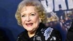 Betty White attends the SNL 40th Anniversary Special at Rockefeller Plaza in New York.