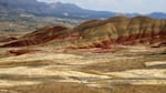 The Painted Hills in Eastern Oregon.