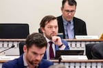 Rep. Travis Couture, R-Allyn, in the House Appropriations Committee on Dec. 4, 2025.