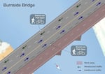Two lanes of the Burnside Bridge will be closed in the fall after the other bridge projects are completed 