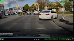 This Washington State Patrol dashcam video from April captures a white BMW with a stolen license plate failing to stop for a trooper. in Olympia The driver took off at a high rate of speed, but the trooper didn't give chase. Police in Washington say they're seeing a big spike in drivers failing to stop for their lights and sirens following passage of a law that severely restricts when police can engage in a pursuit.
