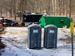 FBI agents and representatives of the Pennsylvania Department of Conservation and Natural Resources set up a base in March, 2018, in Benezette Township, Elk County, Pa.