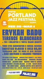 Portland Jazz Festival 2025 lineup poster