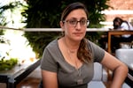 Michal Rahav survived a Hamas attack on her home in Kibbutz Nirim, near the Gaza Strip, on Oct. 7 and was relocated to Eilat.