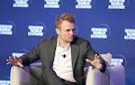 Phillip Buckendorf, the CEO and cofounder of Air Space Intelligence, speaks at an economic forum earlier this year in Washington, D.C.