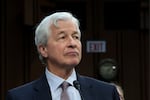 Trump sued JPMorgan Chase and CEO Jamie Dimon (pictured) for a least $5 billion, alleging his accounts at the country's top lender were unfairly closed soon after the Jan. 6 attack on the Capitol in 2021.