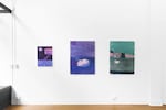 Painter Katherine Bradford's solo exhibition "Magenta Nights" is on display at Adams and Ollman gallery in Portland.