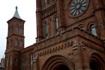 The Smithsonian Institution Building on the National Mall is seen on March 28 in Washington, D.C. The organization is the target of an order from President Donald Trump that seeks to restore "truth and sanity to American history.“