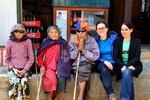 Irene Taylor Brodsky on site in Nepal, where she filmed her new documentary "Open Your Eyes."