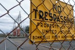 A Bonneville Power Administration substation in Oregon City, Jan. 5, 2023. Recent attacks on substations have been carried out using firearms, hand tools, flames and chains.