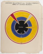 A graph displayed at the 1900 Exposition Universelle in Paris.