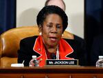 Rep. Shelia Jackson Lee, D-Texas, speaks during a House Judiciary Committee meeting on Dec. 13, 2019 on Capitol Hill in Washington, D.C.