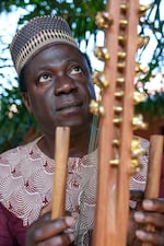 Nino Galissa is a modern-day griot in Guinea-Bissau.