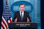 White House national security adviser Jake Sullivan speaks during a press briefing at the White House, Tuesday, March 12, 2024, in Washington.
