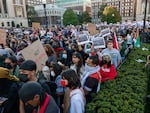 Columbia isn't the only university that saw dueling rallies this week. Indiana University and University of North Carolina at Chapel Hill also saw students clash.