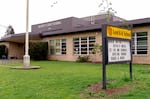 An OPB flle photo of Lent Elementary taken in March 2022. The school, which previously hosted an English-language program for students from the neighborhood and also a dual-language Spanish and English program for students from across the district, will switch to dual-language immersion only starting next school year.