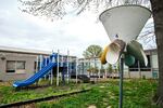 This old Kansas City school is being renovating by Synergy Services to provide housing for survivors of domestic violence.