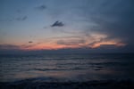 The Pacific Ocean off the coast of México's Costa Chica region.