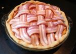 Bacon apple pie