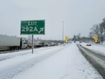 Oregon State Police warns travelers that a traditionally busy section of Interstate 5 was "a parking lot."